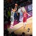 Stephen Curry Golden State Warriors Unsigned 2022 NBA All-Star Game 3-Point Shot Photograph