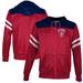 Men's Red Radford Highlanders Full-Zip Hoodie