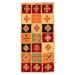 ECARPETGALLERY Hand-knotted Kashkuli Gabbeh Multi Color Wool Rug - 2'6 x 5'5