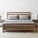 Grain Wood Furniture Solid Wood Loft Platform Bed