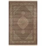 SAFAVIEH Couture Hand-knotted Tabriz Herati Diomira Traditional Oriental Wool Rug with Fringe