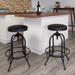 2 Pk. 30'' Barstool with Swivel Lift Bonded Leather Seat