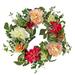 22" Mixed Garden Flowers Spring Wreath by National Tree Company