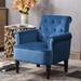 Elegant Button Tufted Club Chair Accent Armchairs