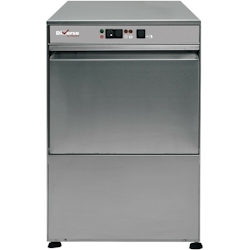 Gläserspülmaschine Universal Edelstahl inkl. Klarspülmittelund Ablaufpumpe