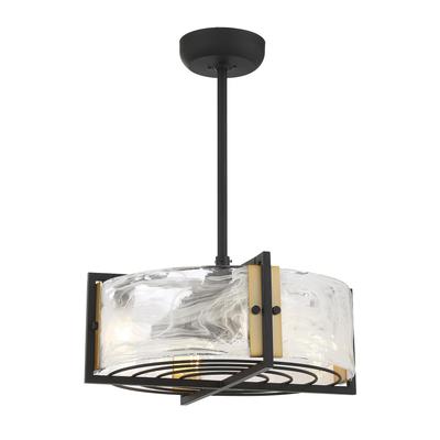 Savoy House Hayward 12 Inch Ceiling Fan with Light Kit - 24-FD-1698-143