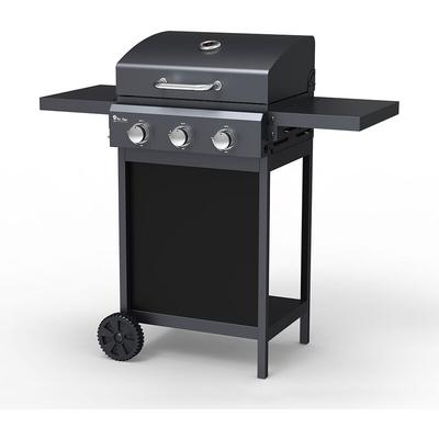 Edelstahl bbq Gasgrill 3 Brenner Ablagen Romesco De