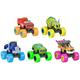 Fisher-Price Blaze and The Monster Machines Neon Wheels 5 Pack, Set of Push Along Die-Cast Monster Truck Vehicles for Preschool Kids