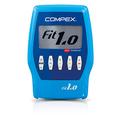 Compex Unisex Muskelstimulator Fit 1.0 Muskelstimulator, Ozeanblau, Standard Motor Point Pen, Silber, Standard