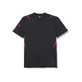 JAKO Herren T-Shirt Challenge, schwarz meliert/rot, 4XL
