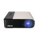ASUS ZenBeam E2 Mini-LED Projektor (Beamer, Auto-Portrait-Modus, 300 LED-Lumen, WVGA, kabellose Projektion, USB Typ-A. HDMI, 4 Stunden Akkulaufzeit)