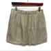 J. Crew Skirts | J. Crew Women's Straight Pencil Mini Skirt Pull On Elastic Waist Brown Size 2 | Color: Tan | Size: 2
