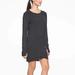 Athleta Dresses | Athleta Criss Cross Black Long Sleeve Crew Neck Dress | Color: Black | Size: Xs