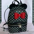 Kate Spade Bags | Kate Spade Disney X Kate Spade New York Minnie Dome Backpack Black Multi | Color: Black/Red | Size: Os