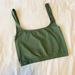 Free People Intimates & Sleepwear | Intimately Free People Olive Cropped Stretchy Tank | Color: Green | Size: Xs