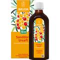 WELEDA Bio Sanddorn-Ursaft, Vitamin C Quelle zur Stärkung des Immunsystems, vitalisiert gegen Müdigkeit & Erschöpfung, Sanddornsaft ohne Zuckerzusatz (1 x 250 ml)