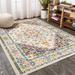 JONATHAN Y Audrey Geometric Medallion Area Rug