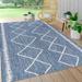 JONATHAN Y Kafel Tribal Diamond Trellis Indoor/Outdoor Area Rug