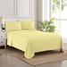 Deep Pocket Soft Microfiber 4-piece Solid Color Bed Sheet Set