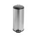 30L Soft-Close Round Stainless Steel Trash Can