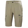 Helly Hansen Mens Quick-Dry Cargo Shorts, 28, Fallen Rock