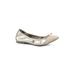 Wide Width Women's White Mountain Sunnyside Ii Ballet Flat by White Mountain in Antique Gold Multi (Size 7 1/2 W)