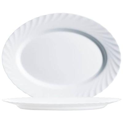 Platte oval »TRIANON White« 35 cm weiß, Arcoroc