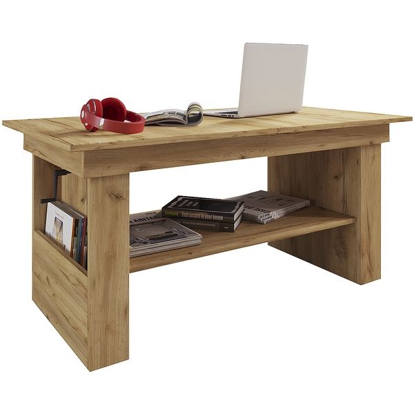 VCM Morgenthaler Couchtisch »Kobila« braun, 157x59x65 cm Image