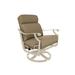 Tropitone Montreux Patio Chair w/ Cushion in Brown | 41 H x 31.5 W x 35 D in | Wayfair 720211SSA_SNR_Timber Weave