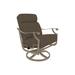 Tropitone Montreux Patio Chair w/ Cushion in Brown | 41 H x 31.5 W x 35 D in | Wayfair 720211SSA_MOA_Stone Leaf