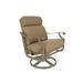 Tropitone Montreux Patio Chair w/ Cushion in Brown | 41 H x 31.5 W x 35 D in | Wayfair 720211SSA_MOA_Canvas Heather Beige