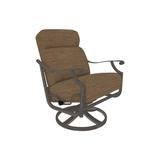 Tropitone Montreux Patio Chair w/ Cushion in Gray/Black/Brown | 41 H x 31.5 W x 35 D in | Wayfair 720211SSA_GPH_Cascade