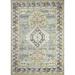 Blue/Green 66 x 42 x 0.35 in Area Rug - Wade Logan® Olen Collection Transitional Geometric Area Rug Lt.Green | 66 H x 42 W x 0.35 D in | Wayfair