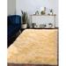 White 60 x 36 x 2.43 in Area Rug - Everly Quinn Pale Yellow Area Rug, Shag Carpet For Girls Boys Room, Furry Rug For Baby Room, Fuzzy Rug For Dorm Nursery Room Polyester | Wayfair