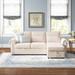 Brown Sectional - Lark Manor™ 96.5" Wide Reversible Sleeper Sofa & Chaise Velvet, Wood | 36 H x 96.5 W x 61 D in | Wayfair