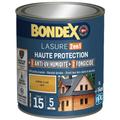 Lasure 2 en 1 Haute Protection – Anti uv/ Anti Humidité – Fongicide Finition: Satiné - Couleur: