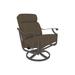 Tropitone Montreux Patio Chair w/ Cushion in Gray/Black/Brown | 41 H x 31.5 W x 35 D in | Wayfair 720211SSA_GPH_Jasmine Creek