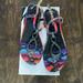 Nine West Shoes | Nine West Multicolored Snakeskin Design Leather Sandals | Color: Black/Red | Size: 7.5