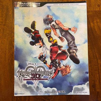 Disney Video Games & Consoles | Kingdom Of Hearts 3d Game Book | Color: Tan | Size: Os