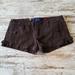 American Eagle Outfitters Shorts | American Eagle Outfitters Cotton Striped Shorts Size 2 Brown | Color: Brown | Size: 2