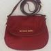 Michael Kors Bags | Dark Red Michael Kors Bedford Flap Nylon Crossbody | Color: Red | Size: Os