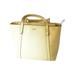 Kate Spade Bags | Kate Spade Butter Chandra Pebbled Leather Tote Bag | Color: Yellow | Size: 12" L X 10.5" H X 6.5" W