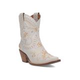 Women's Primrose Mid Calf Western Boot by Dingo in White (Size 8 M)
