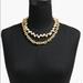 J. Crew Jewelry | J.Crew Pearl Link Necklace | Color: Gold/White | Size: Os