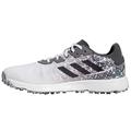 adidas Golf Mens S2G SL Golf Shoes - White/GreyFour/GreySix - UK 7.5