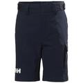 Helly Hansen Unisex Kinder Jr Hh Qd Cargo Shorts, 597 Navy, 14 Jahre