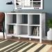 Huckins 6 Cube Bookcase In Pure & Shiplap Gray Wood in White Laurel Foundry Modern Farmhouse® | 30 H x 45.03 W x 15.35 D in | Wayfair