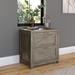 Huckins Cottage Grove 29 Wide 2 -Drawer Lateral Filing Cabinet Wood in Gray/Brown Laurel Foundry Modern Farmhouse® | 30 H x 29 W x 21 D in | Wayfair