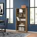 Huckins 5 Shelf 63" Standard Bookcase Wood in Brown Laurel Foundry Modern Farmhouse® | 63 H x 32 W x 12.17 D in | Wayfair