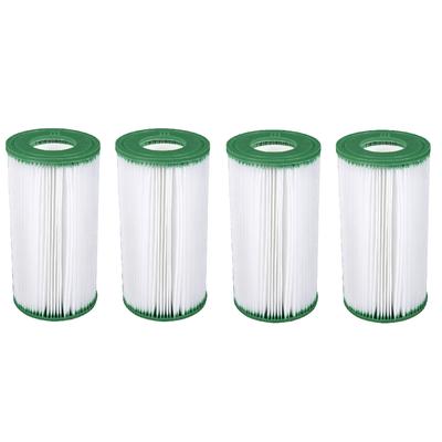 Coleman Type III A/C 1000 & 1500 GPH Replacement Filter Pool Cartridge (4 Pack)